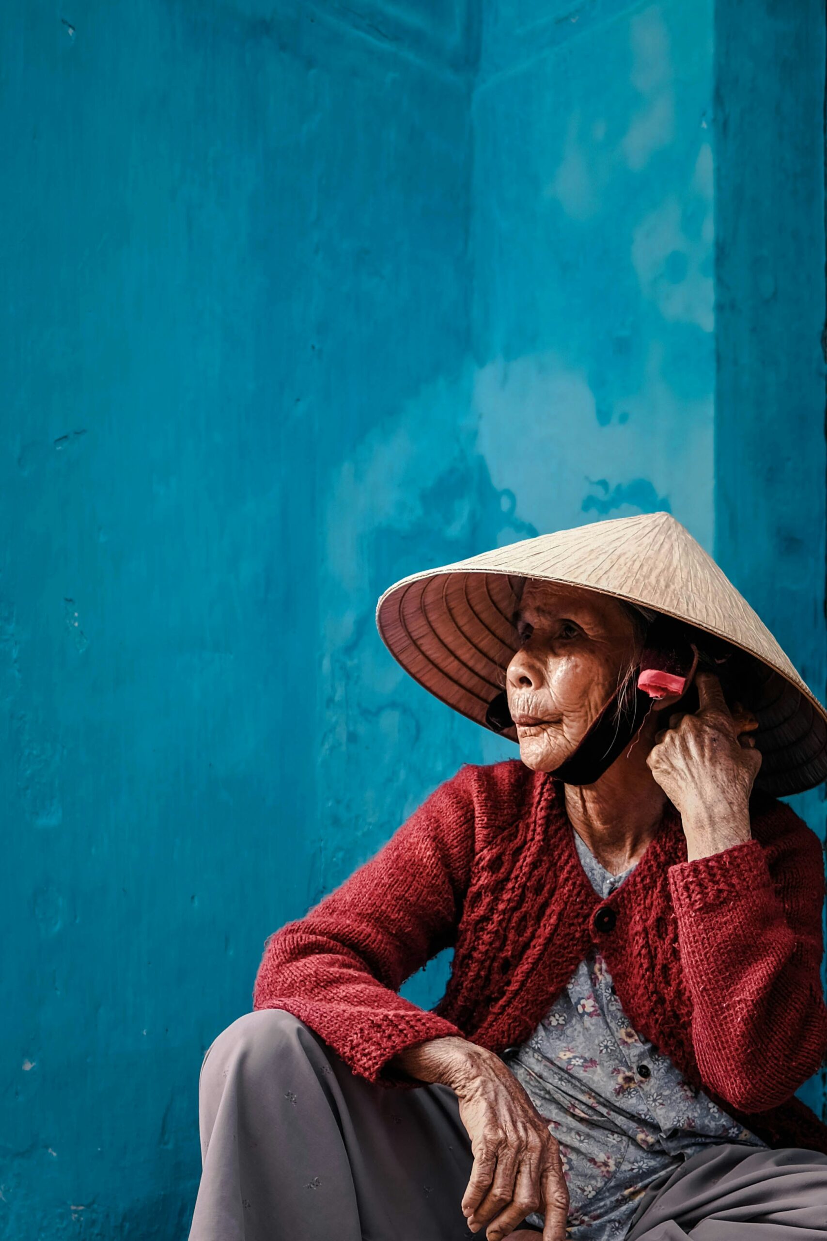 Old Vietnamese woman