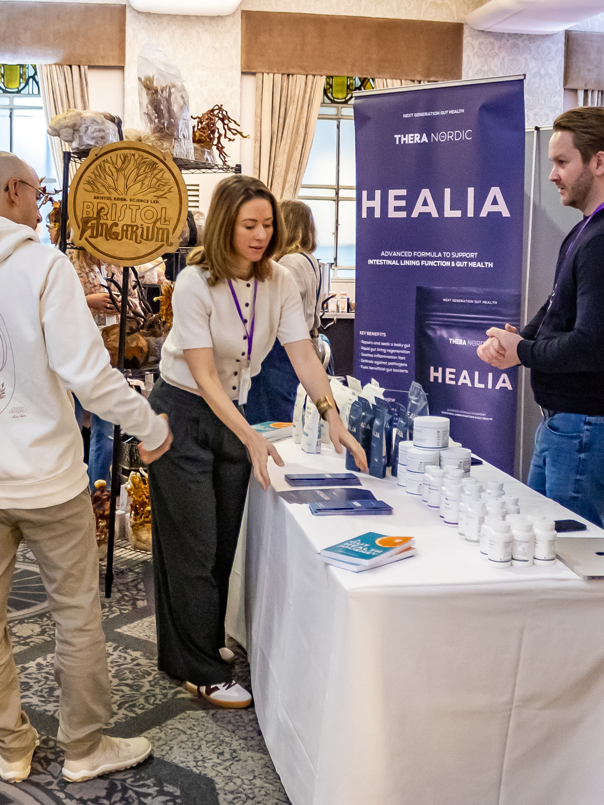 Image of the exhibition area at Future Patient 2026